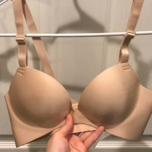 Microfiber push up bra